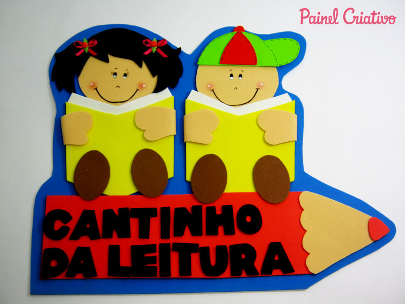 mural plaquinha escolar cantinho leitura alunos aducacao infantil (1)