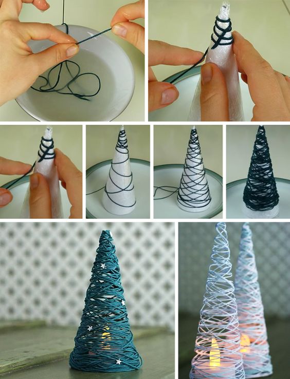 Faça Você mesmo Árvore de Natal em Casa | Painel Criativo