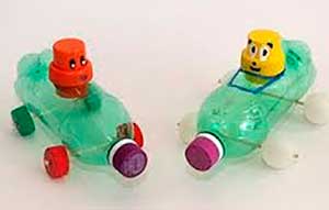 brinquedos reciclados garrafa pet criancas artes escola artesanato painel criativo 9