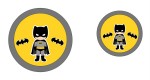 Kit digital batman festa personalizados aniversario menino lembrancinhas rotulos caixinha personalizada Latinha batman