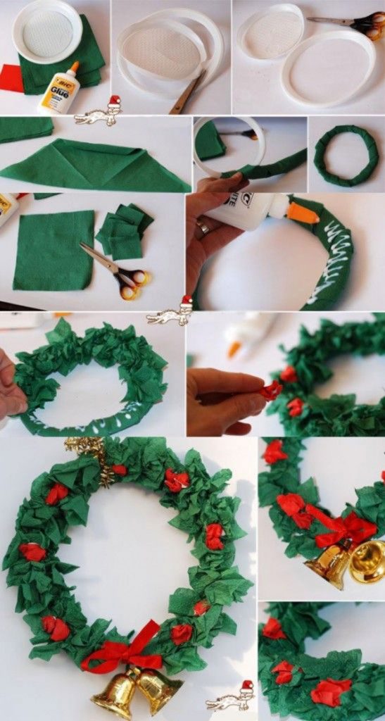 Enfeites de Natal com Material Reciclado | Painel Criativo