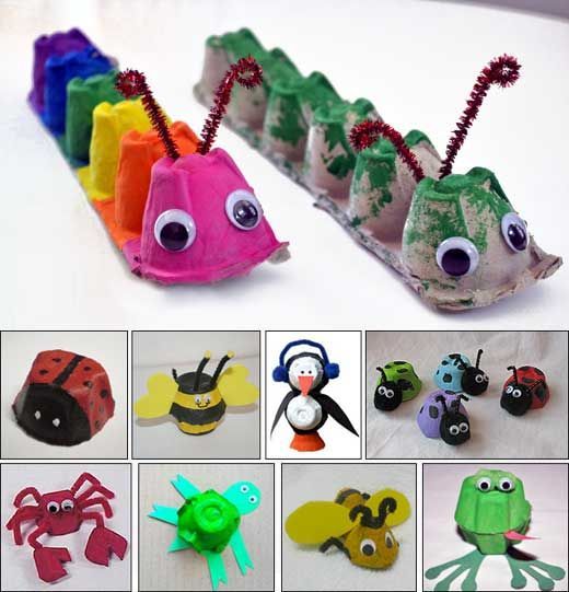 10 ideias de brinquedos com materiais recicláveis para curtir com